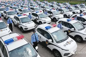 “运品运用”！我市200辆新能源警务用车“上岗”图片