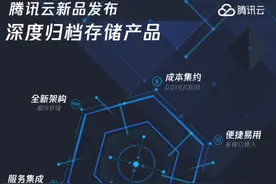 “冷数据”存储成本再降69%，腾讯云推出深度归档存储图片