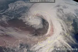 国家级预警升级！十年来最强沙尘暴袭击北方，分析：气候变暖导致图片