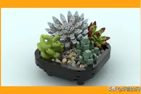 懒癌福音，永远不会枯萎的绿植：盘点乐高大神们的绿植创意图片