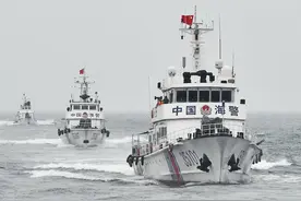 《海警法》施行后首次，中国海警船巡航钓鱼岛，日本表示强烈抗议图片