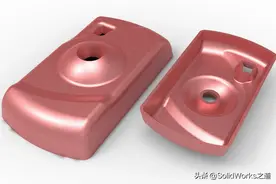 SolidWorks相机外壳建模，拔模练习与圆角添加顺序理解图片