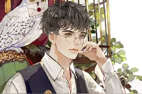 一组《哈利波特》的小清新风格漫画———长乐nina(画师)图片
