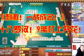 血流麻将：刺激！一战成名！清十八罗汉！9条杠上开花！我无敌！