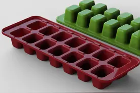 用SolidWorks画一个冰块盒子，都是些最基础的操作图片