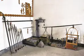 千年公平木杆秤图片