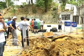 赣州：化粪池施工挖出神秘地下建筑！专家表示：没有考古价值图片