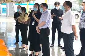 新华社广东分社社长徐金鹏调研广州国显项目图片