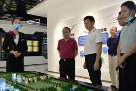 莆田市仙游县县长吴国顺一行来高新区考察图片
