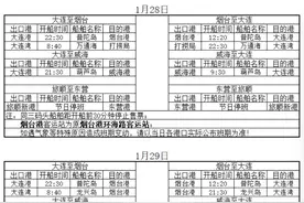 大连港航班调整公告图片