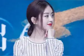 有一种“反光体质”叫赵丽颖，腿上明明啥也没穿，却比穿了还亮堂图片