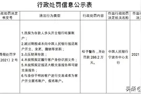 宁波银行因占压财政存款等“六宗罪”被罚286.2万图片