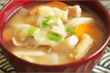 健康美食：猪肉味噌汤，营养丰富 简单做法图片