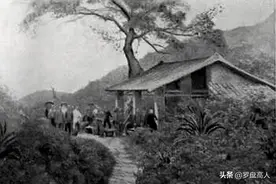 浙江老照片：清末的温州农村老城码头和教堂景象图片