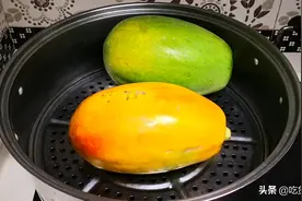 木瓜放锅里蒸一蒸，作用拿钱都买不到，奶奶偷教的土方法，真实用图片