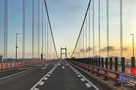 虎门大桥吊索钢丝断裂引发振动？不实！38号吊索去年已完成更换图片