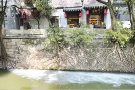 福州安泰水被染成白色，市民质疑为污染，水务集团回应：管道泄漏，系米浆图片