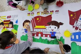 热爱 祝福！太原市双东小学：绘画献祖国，我为祖国添色彩图片