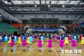 近千名青少年舞蹈爱好者齐聚宝鸡 登台赛舞技图片