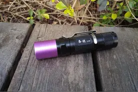 使用务优手电筒辨别真假血珀收藏知识图片