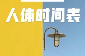 人体24小时时间表，赶紧收藏学习图片