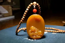 瞧瞧！这些黄蜡石玉饰，件件惊艳迷人！图片