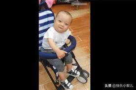 男孩才1岁，却有着沧桑的成年人眼神，网友调侃：孟婆汤参水了？图片