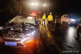 雨夜使用定速巡航后 发生了什么？图片