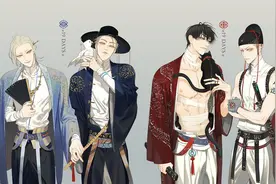 Old先漫画被韩国人指抄袭韩服，中国网友：韩国人可能没学历史图片