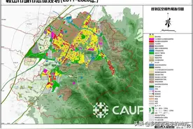 高清！辽宁省鞍山市城市总体规划图，鞍山人收藏了图片