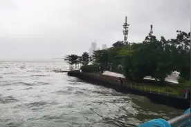 海口部分区域出现海水倒灌，气象台科普来了→图片