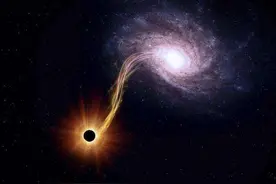 宇宙黑洞能吞噬一切物体，被吞噬的物体去哪了？科学家给出答案图片