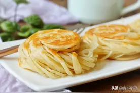 孩子最爱吃的早餐-盘丝饼，千丝万缕丝丝分明，外酥里软满口留香图片