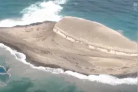 空欢喜一场，日本海域新出现的火山岛可能在不久后消失图片