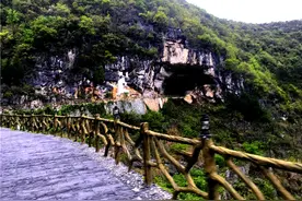 贵州“天眼”景区有个世外桃源，来这里隐居旅行，看花开花落图片