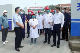 区委书记李清带队检查全区安全生产工作图片