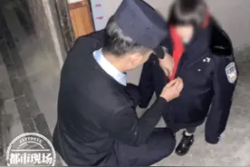 凌晨，4岁女童寒夜独立走在大街上，冷得直打哆嗦图片