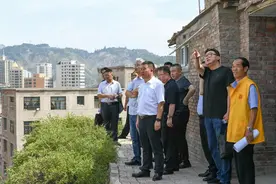 七里河区委主要领导调研防汛减灾工作图片