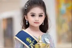 爱美不分年龄，泰国6岁小萝莉拿下选美冠军，时尚感不输成年人图片