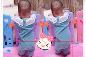 “超短腿宝宝”走红，亲妈吐槽三七分身材，网友：屁股连着脚后跟图片