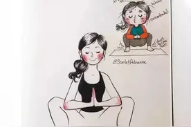 姑娘们幻想的健身 VS 实际中的健身，简直不能太形象了图片