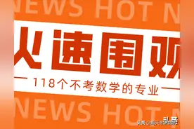 绝了！这118个专业考研不考数学！赶紧收藏图片