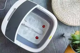 能带回家的足浴“按摩师”！45℃恒温气泡按摩，泡完一整晚不起夜图片