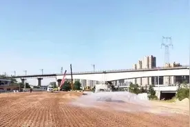 咸阳人快看！绕城高速西咸互通式立交项目建设进入新阶段图片
