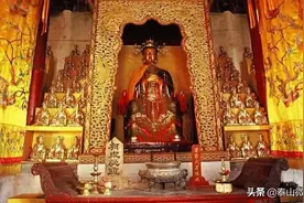 农历三月十五泰山老奶奶生日，为“女神”送祝福，祈愿国泰民安！图片