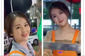 广东舞蹈老师摆摊卖泡爪，因神仙颜值走红，来吃的单身男客人好多图片