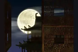 王建中秋夜与好友相聚，写下一诗，28字成为流传千古的经典中秋诗图片