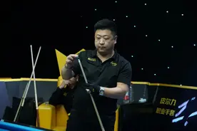 「LCBA中式八球」李克VS奚红宇，比分你追我赶图片