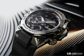 卡西欧G-Shock 金属材料 G-STEEL 系列推出全新 GST-B400 表款图片