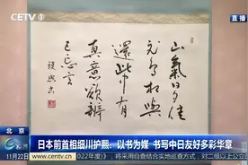 日本前首相细川护熙：以书为媒 书写中日友好多彩华章视频封面